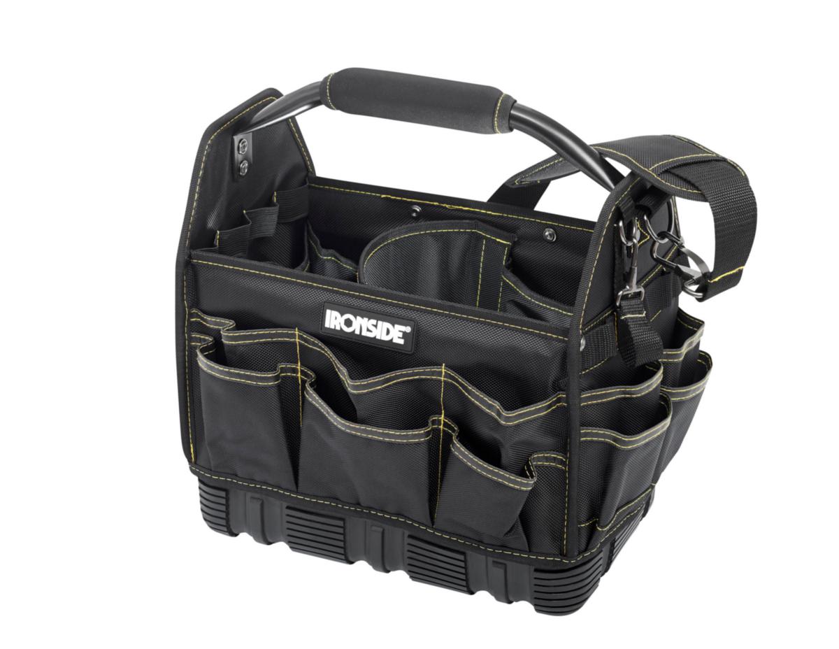 Verktygsväska Ironside 35cm - VERKTYGSVÄSKA 32CM M AXELREM 350X220X370MM IRONSIDE