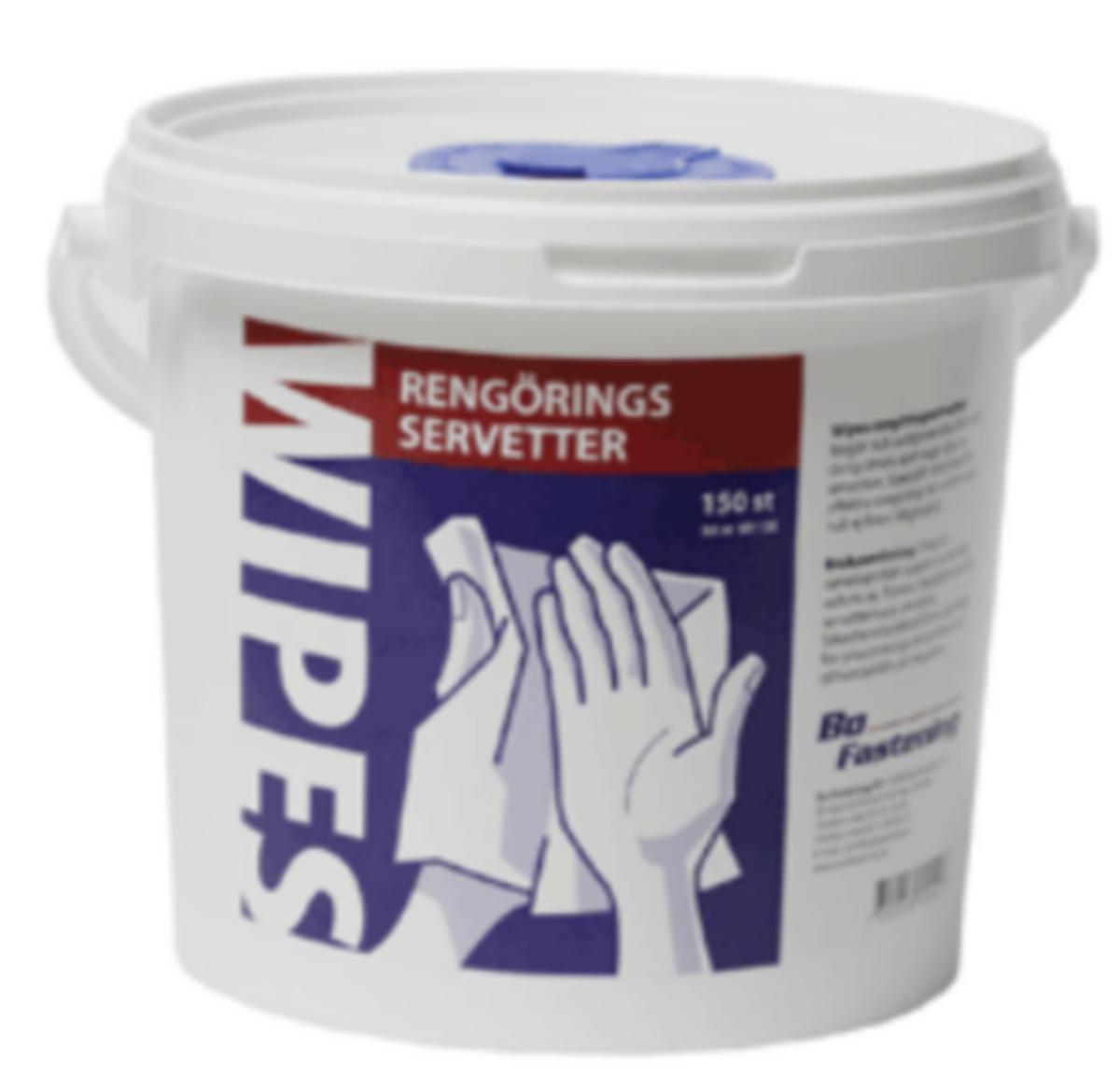 GlueFast Wipes Rengöringsservetter - HANDY WIPES 150 ST/HINK GLUEFAST WF150