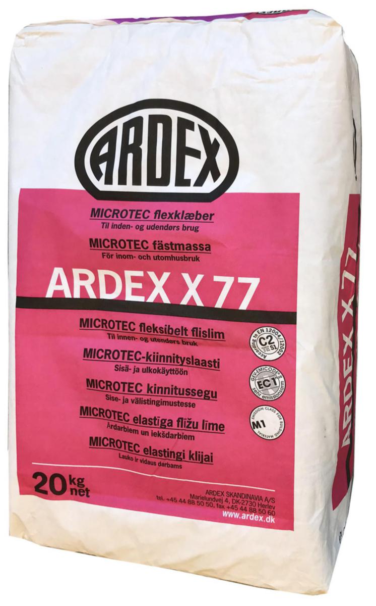 Fästmassa/Fix Ardex X77 - ARDEX X 77 GRÅ 20 KG ARDEX 31709