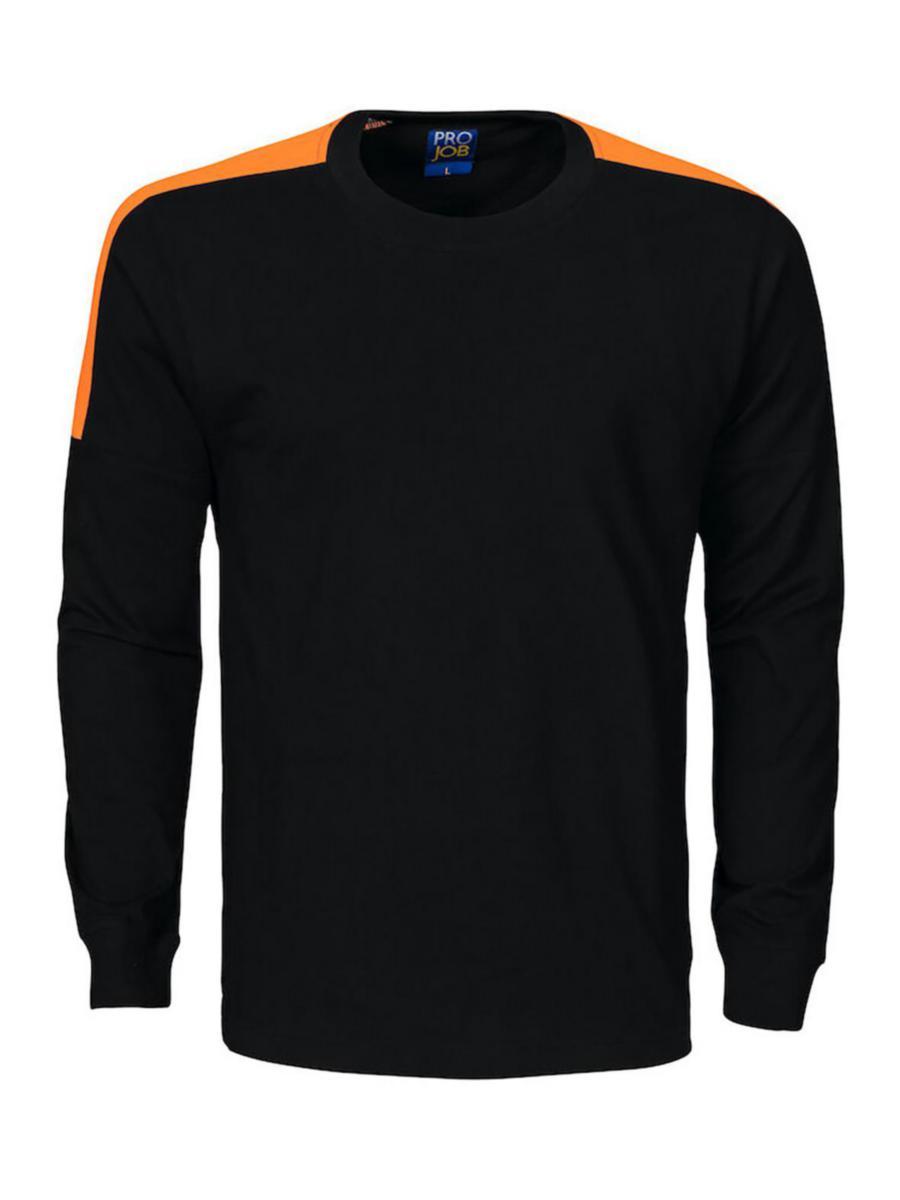 T-shirt ProJob 2020 - T-SHIRT 2020 SV/ORA L.ÄRM S PROJOB 642020-9917-4