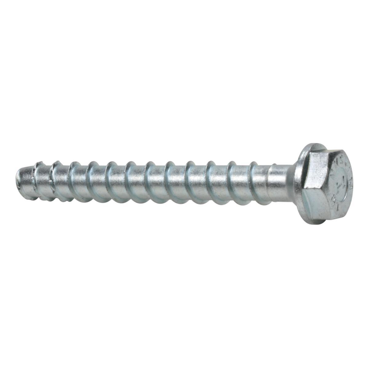 Betongskruv Multi-Monti plus sexkant/fläns konad - BETONGSKRUV FZB 16X130 KONAD 10/ MULTI-MONTI+ SSK HECO