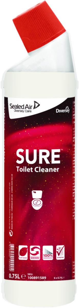 Rengöring WC Rengöring SURE - WC RENGÖRING SURE 750ML SURE 100891589