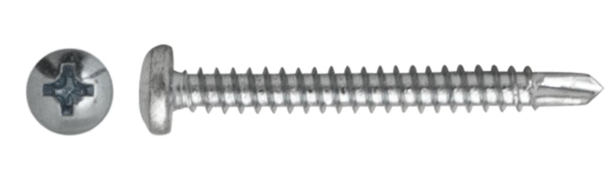 Borrskruv EJOT kullrig C1 - BORRSKRUV 3.5X13 RXS 1000/ PH2 EJOT 581040