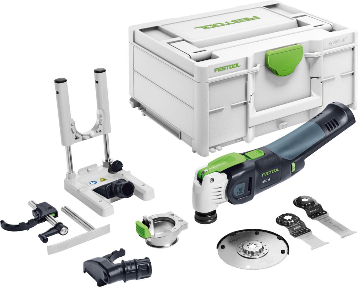 Multiverktyg Festool OSC 18 E-Basic-Set VECTURO Solo - MULTIVERKTYG OSC 18 E-BASIC-SE FESTOOL 576592