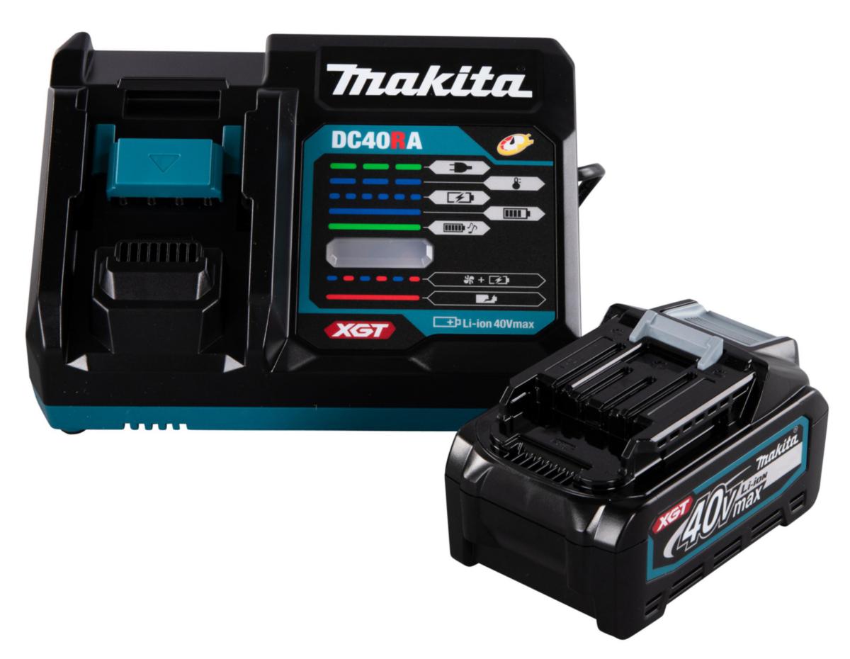 Batterikit Makita 40V XGT - BATTERIKIT 40V XGT 1BATT+1LADD MAKITA 191J65-4