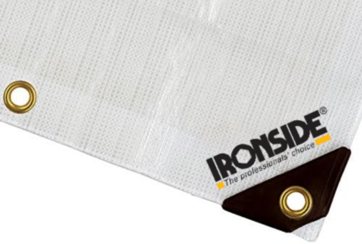 Presenning PE 300g/m2 vit - PRESENNING IRONSIDE 6X10M HD VIT 300G 500468