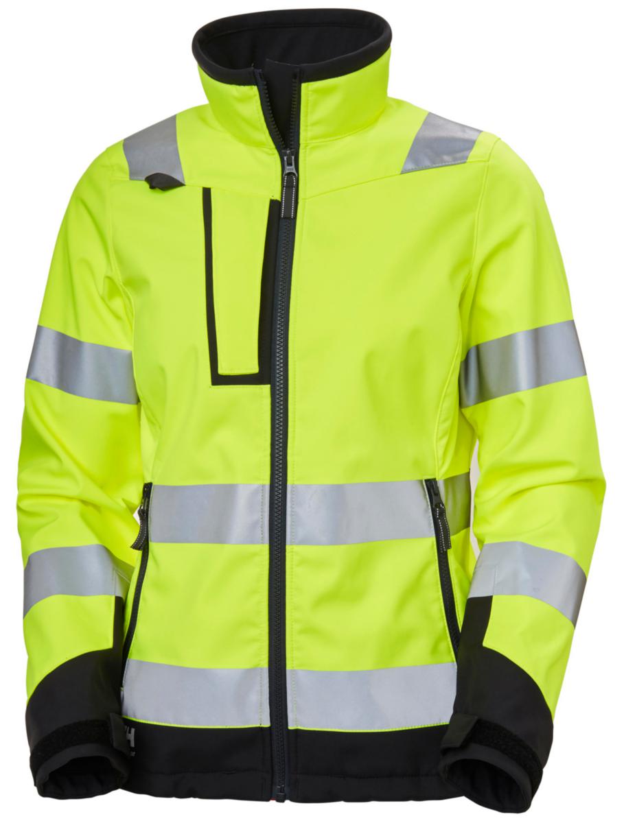 Softshelljacka Helly Hansen 74098 Luna Dam - SOFTSHELL JACKA DAM LUNA HIVIS GUL L HELLY HANSEN 74098-369