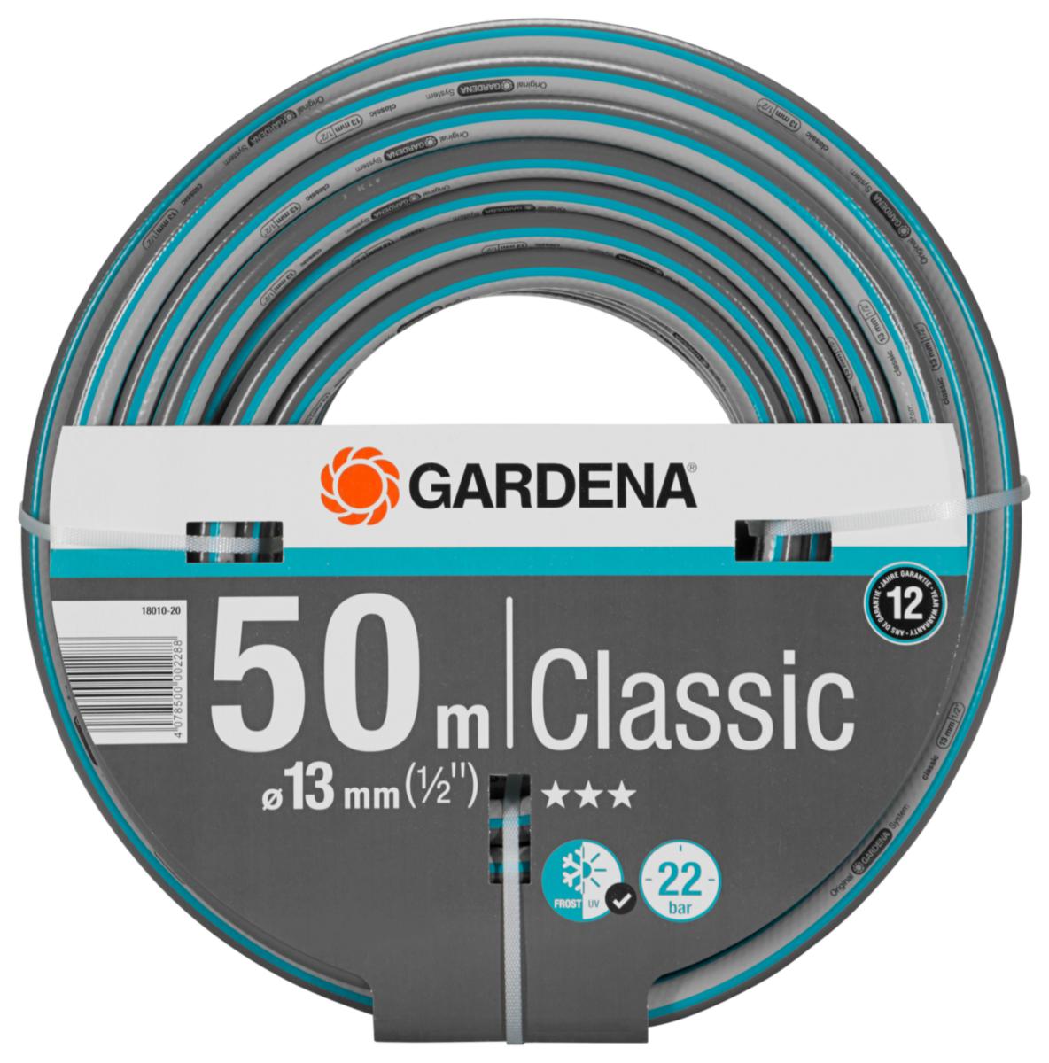Vattenslang Gardena Classic 1/2" - CLASSIC, 50 M 1/2" GARDENA 18010-20