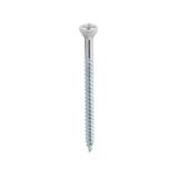 Sockelskruv Grabber Stål 1 mm vit