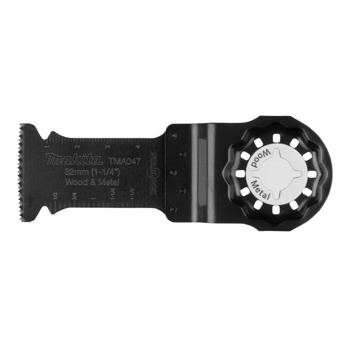 Sågblad Makita Starlock Trä/spik BiM - SÅGBLAD TMA047 STARLOCK 32MM MAKITA B-64814