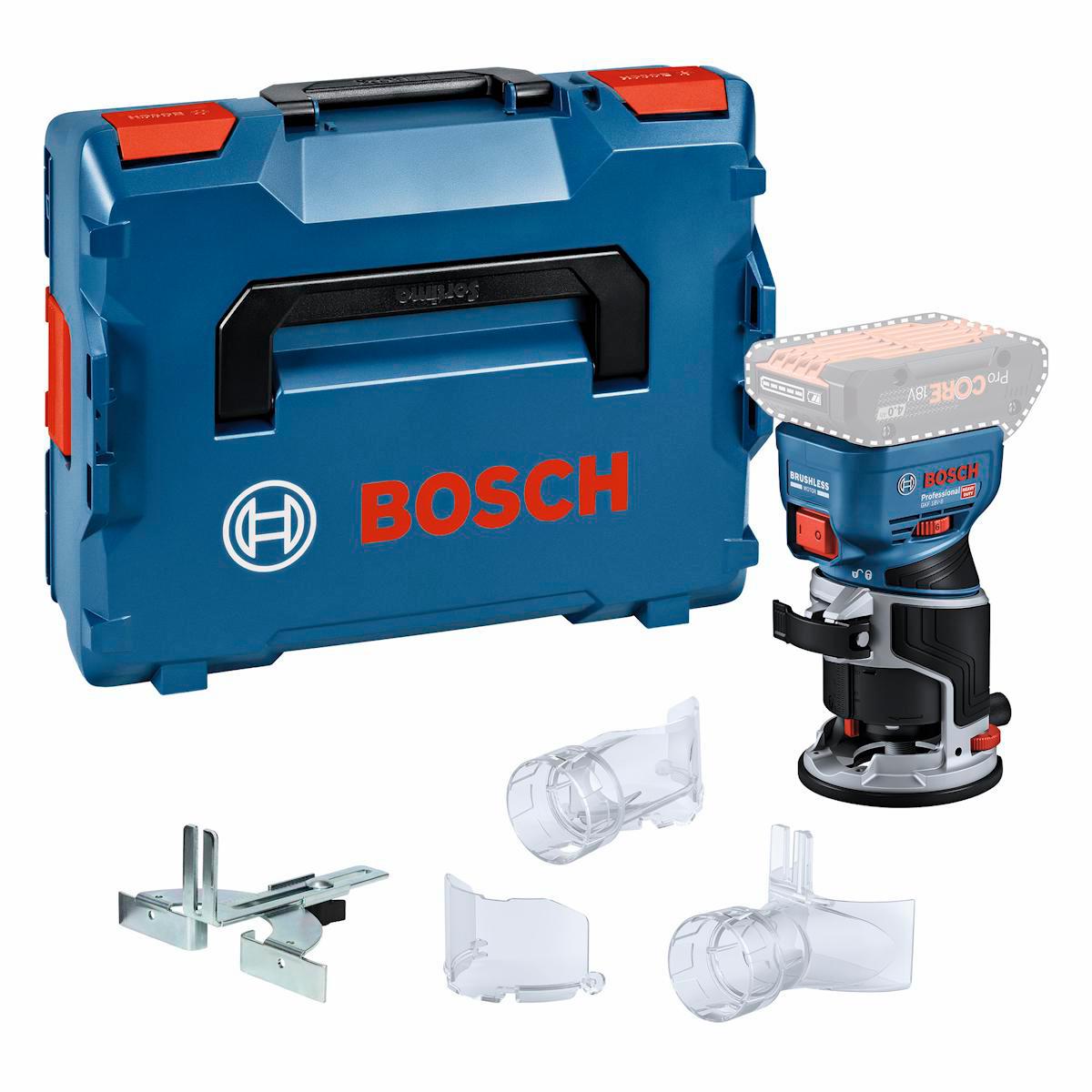 Handöverfräs Bosch GKF 18V-8 Pro Solo L-boxx - KANTFRÄS GKF 18V-8 L-BOXX 136 BOSCH 06016C2001