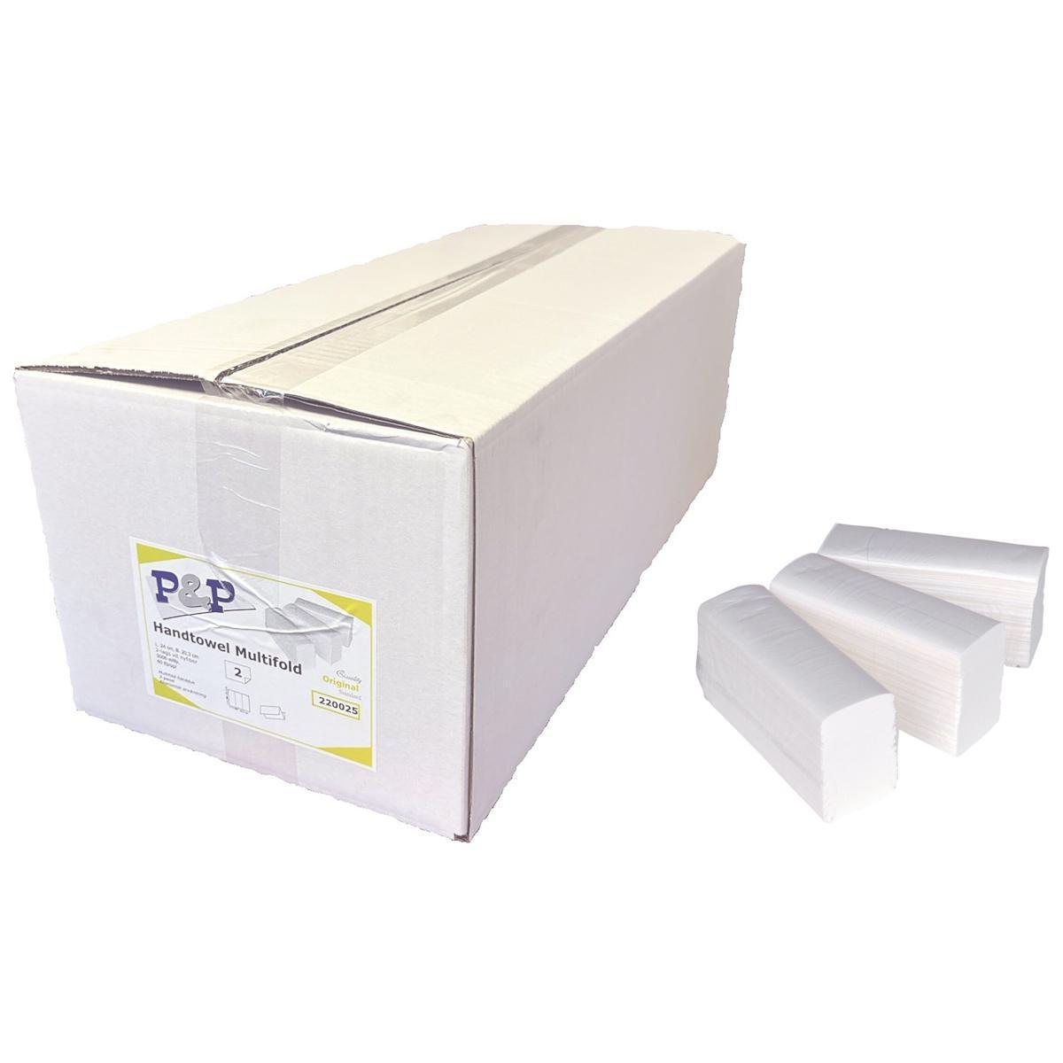 Pappershandduk P&P z-vikt - HANDTOWEL Z-VIKT 220025