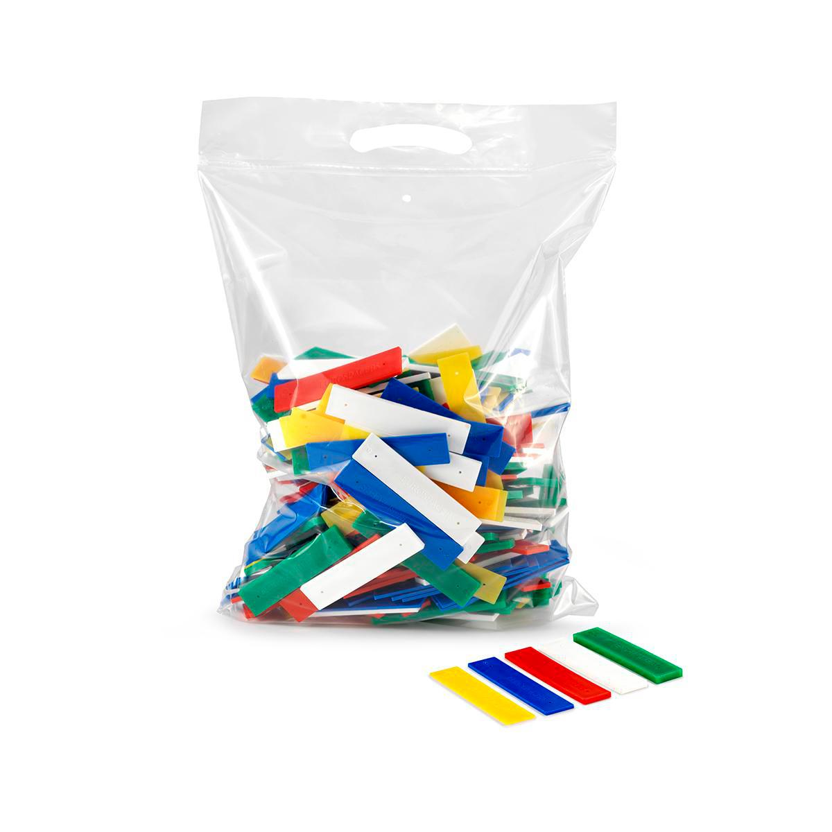 Mellanläggsbricka Eurospacers Mixpack - MELLANLÄGGSBRICKA MIX 250-PACK 22X100, 50ST X1, 2, 3, 4, 5MM