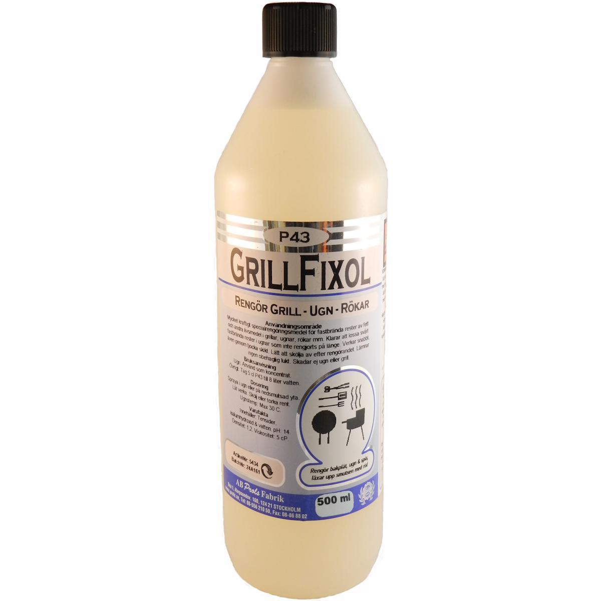 Rengöringsmedel Prols Grillfixol P43 - RENGÖRING GRILLFIXOL P43 500 ML 5432