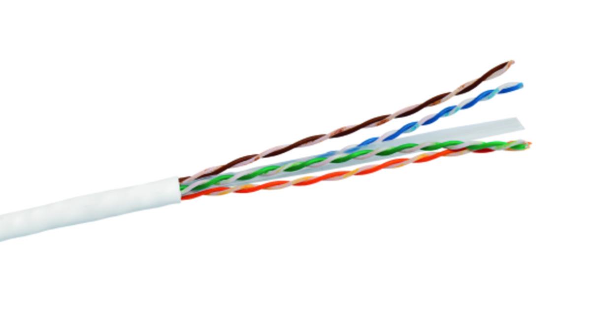 Datakabel Actassi C6 U/UTP Dca vit, Schneider - KAT 6 U/UTP 4P DCA VIT B100 VDICD116018WHD