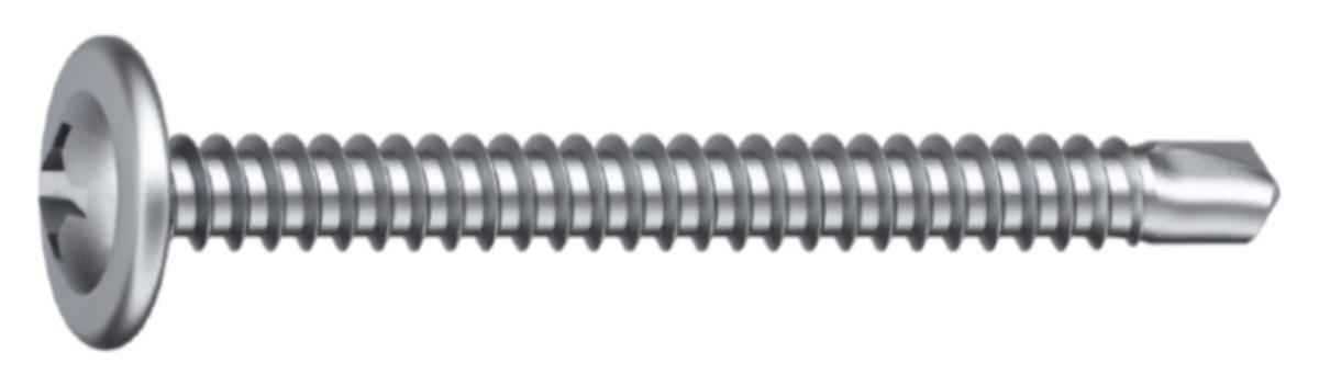 Montageskruv borrspets utv-C4 - MONTAGESKRUV 4,2X19 BSP UTV-C4 PH 2 FÖR STÅLREGEL 500/FP