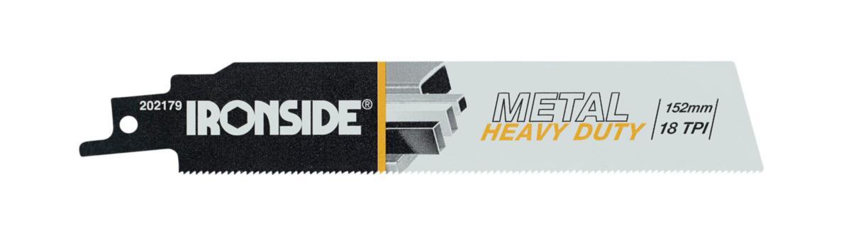 Tigersågblad Ironside Metall, Bi-metall - TIGERSÅGBLAD 228X25.4X1.1X18T METAL 5P IRONSIDE 202180