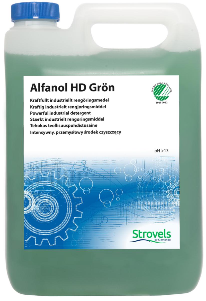 Rengöringsmedel Strovels Alfanol HD Grön - RENGÖRINGSMEDEL STROVELS ALFANOL HD GRÖN 25L