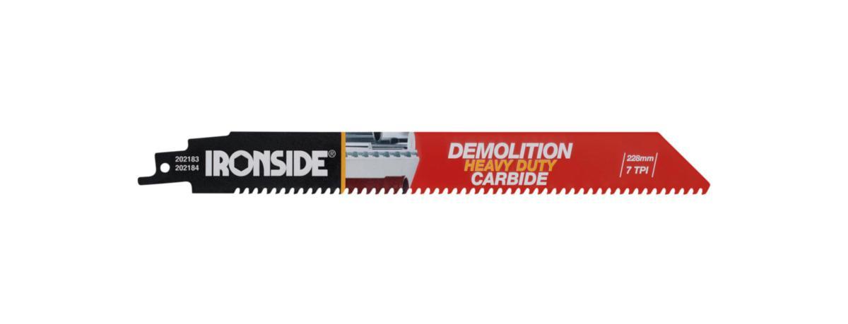 Tigersågblad Ironside Metall Karbid - TIGERSÅGBLAD IRONSIDE METAL 1P 228X25X1.25X7T KARBID 202183