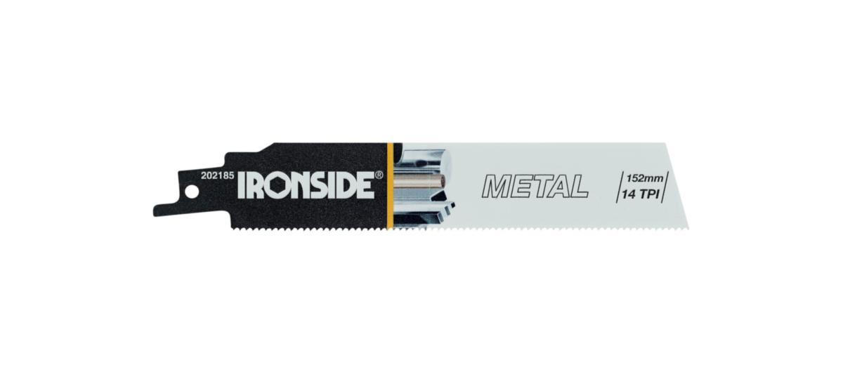 Tigersågblad Ironside Metall, Bi-metall - TIGERSÅGBLAD 228X25.4X1.1X14T METAL 5P IRONSIDE 202187
