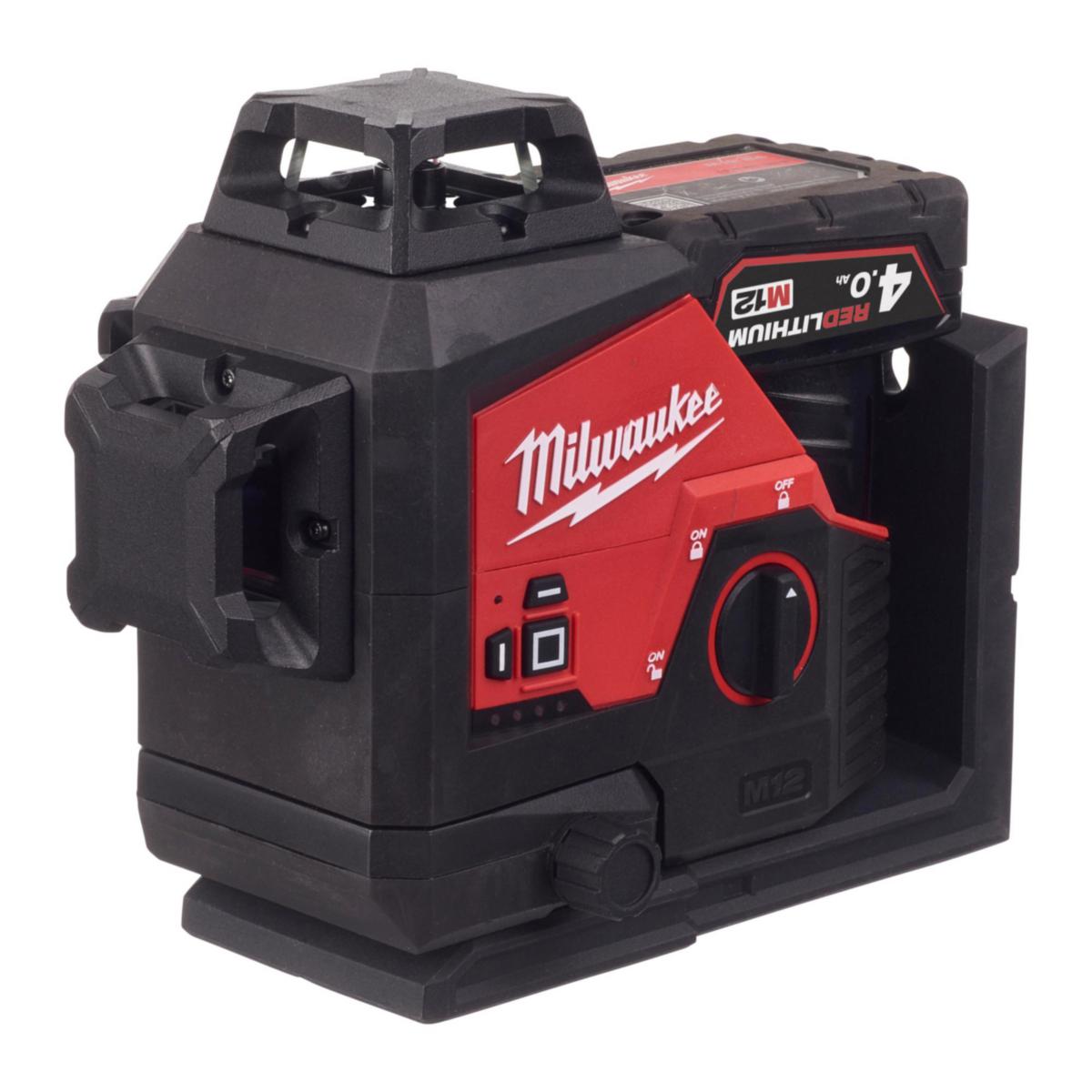 Treplanslaser Milwaukee M12 3PL-401C - TREPLANSLASER M12 3PL-401C MILWAUKEE 4933478102
