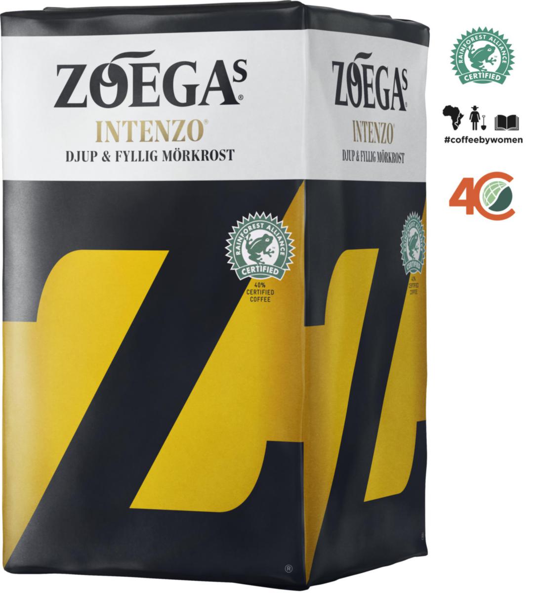 Kaffe Zoegas 450g - KAFFE ZOEGAS INTENZO 450 GR VACPAC