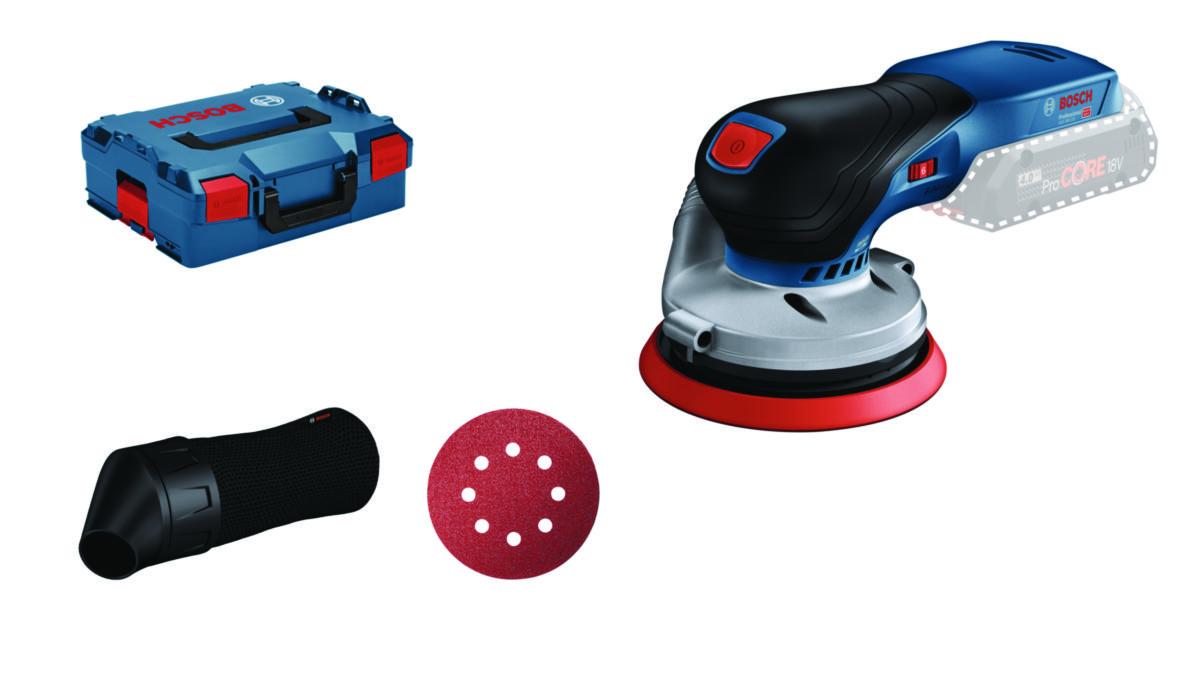 Excenterslipmaskin Bosch GEX 18V-125 Solo - EXCENTERSLIP GEX 18V-125 SOLO L-BOXX BOSCH
