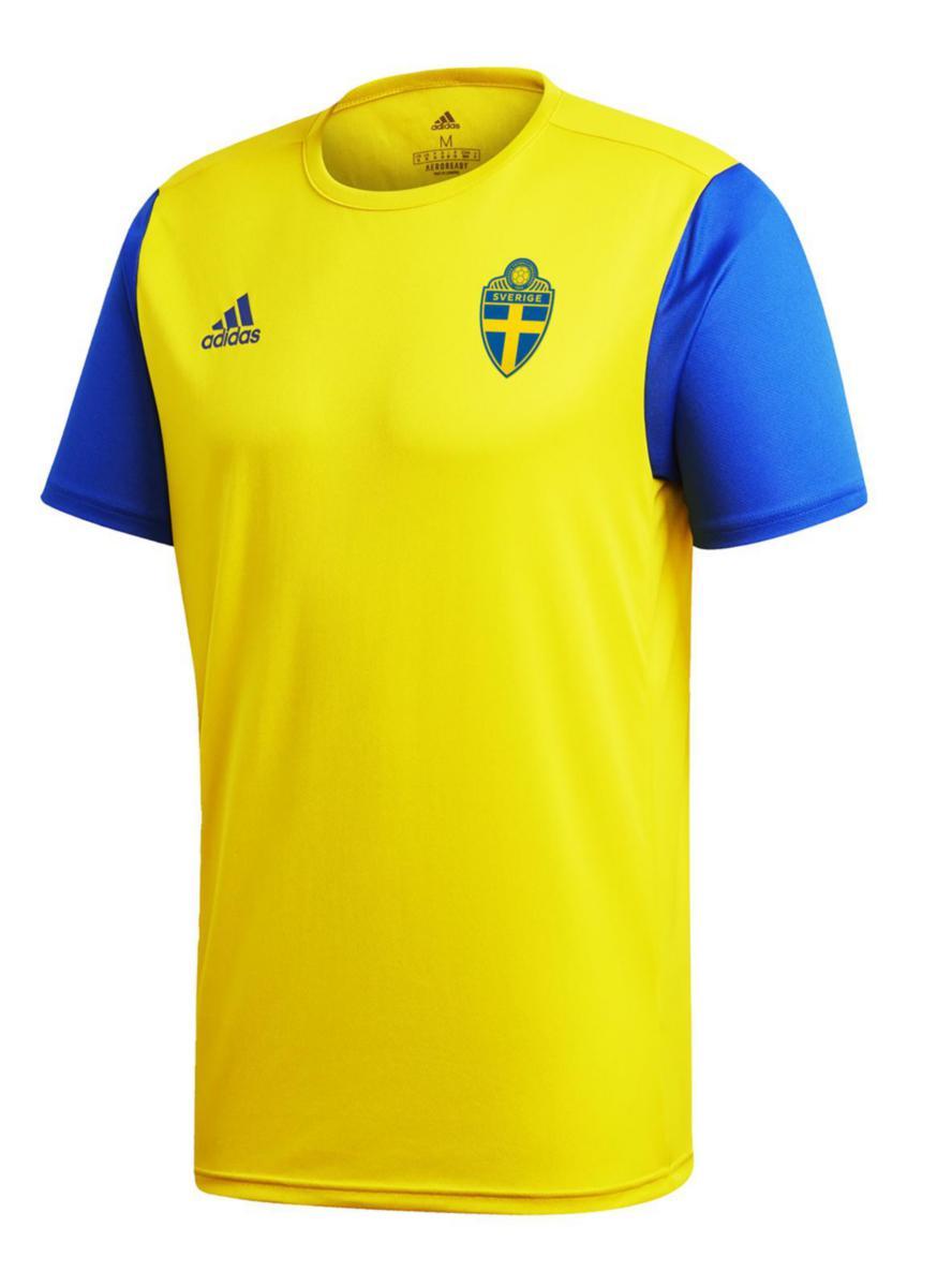Sverige-tröja Adidas - TRÖJA ADI-21 GUL STL M