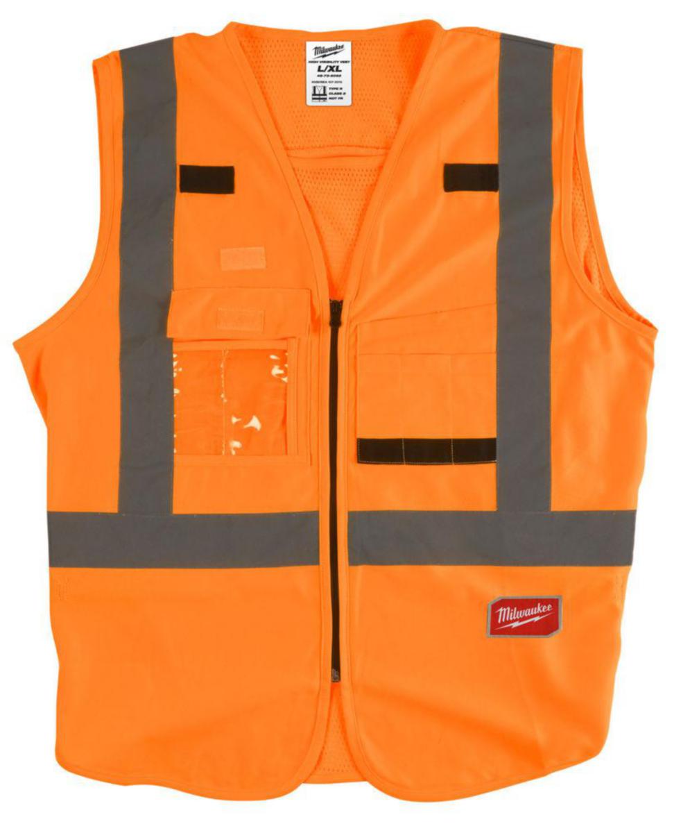 Varselväst Milwaukee - VARSELVÄST ORANGE L/XL MILWAUKEE 4932471893