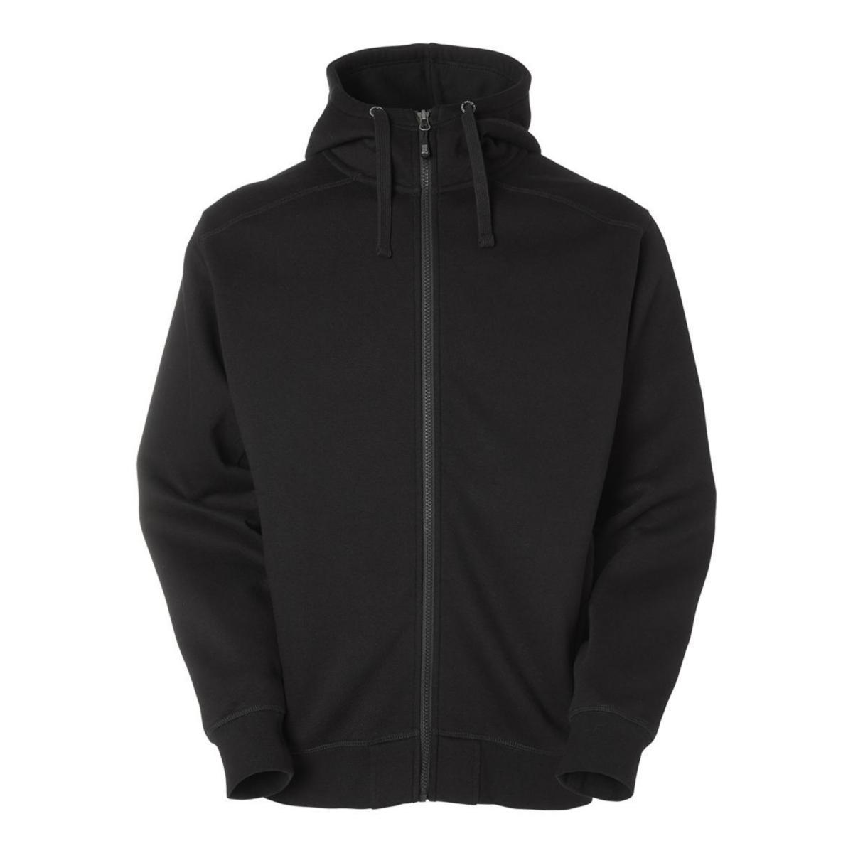 Huvtröja South West Franklin 225 - FRANKLIN ZIP HOOD BLACK M SANDRYDS 225-99-25