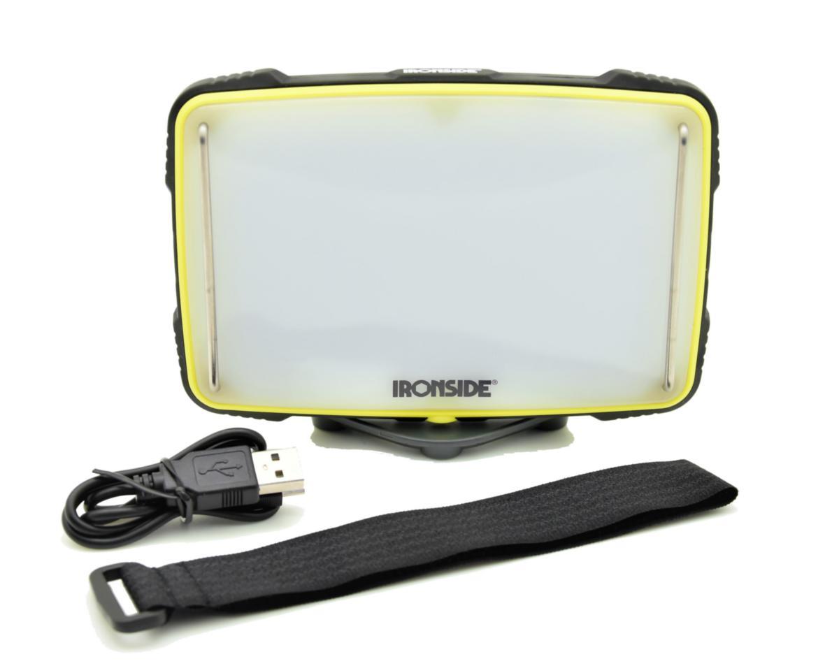 Arbetslampa Ironside LED laddbar - ARBETSLAMPA LADDBAR 1600LM IRONSIDE 400059