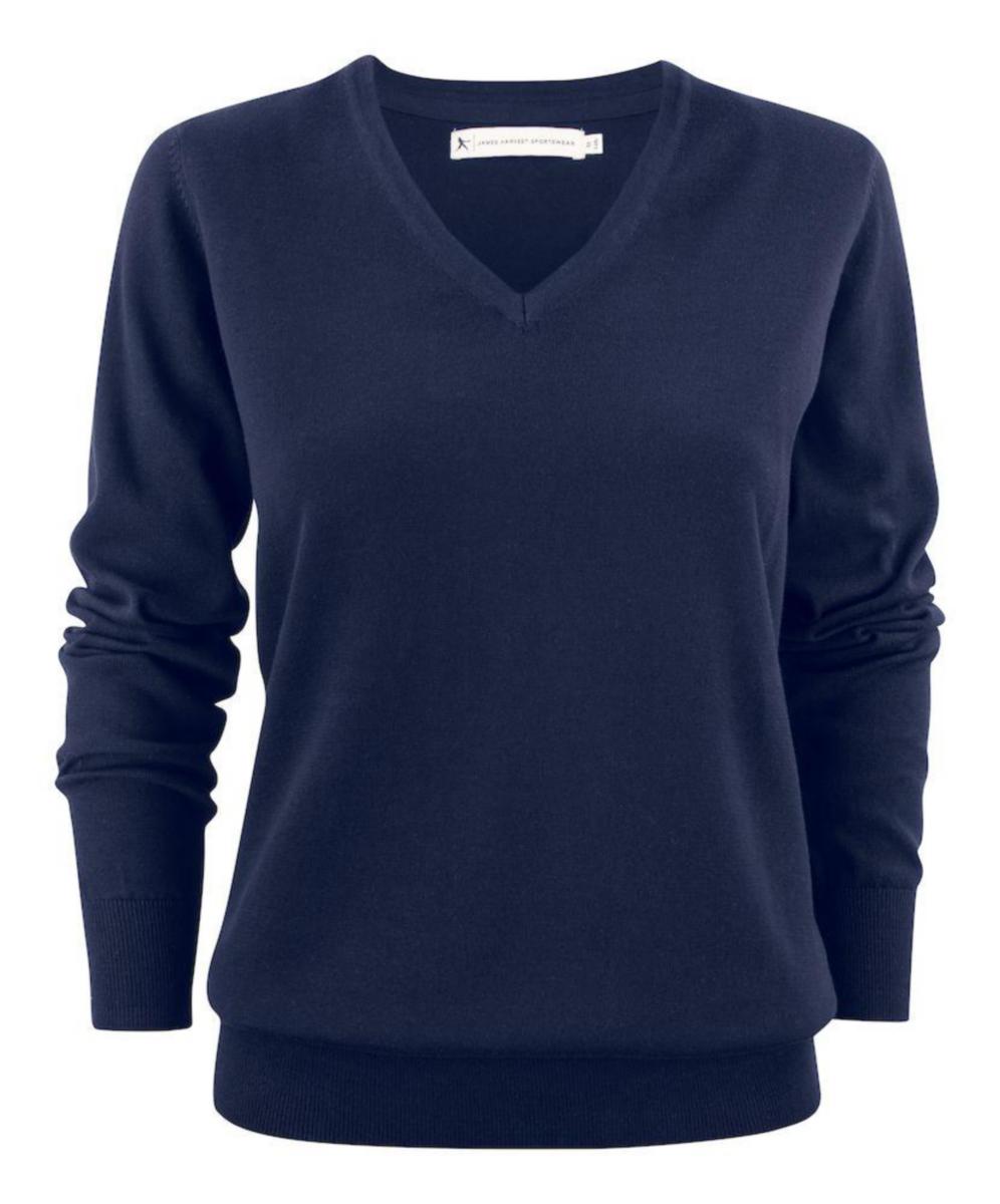Tröja Harvest Ashland 2122505 dam - TRÖJA ASHLAND LADY V-NECK MARIN L