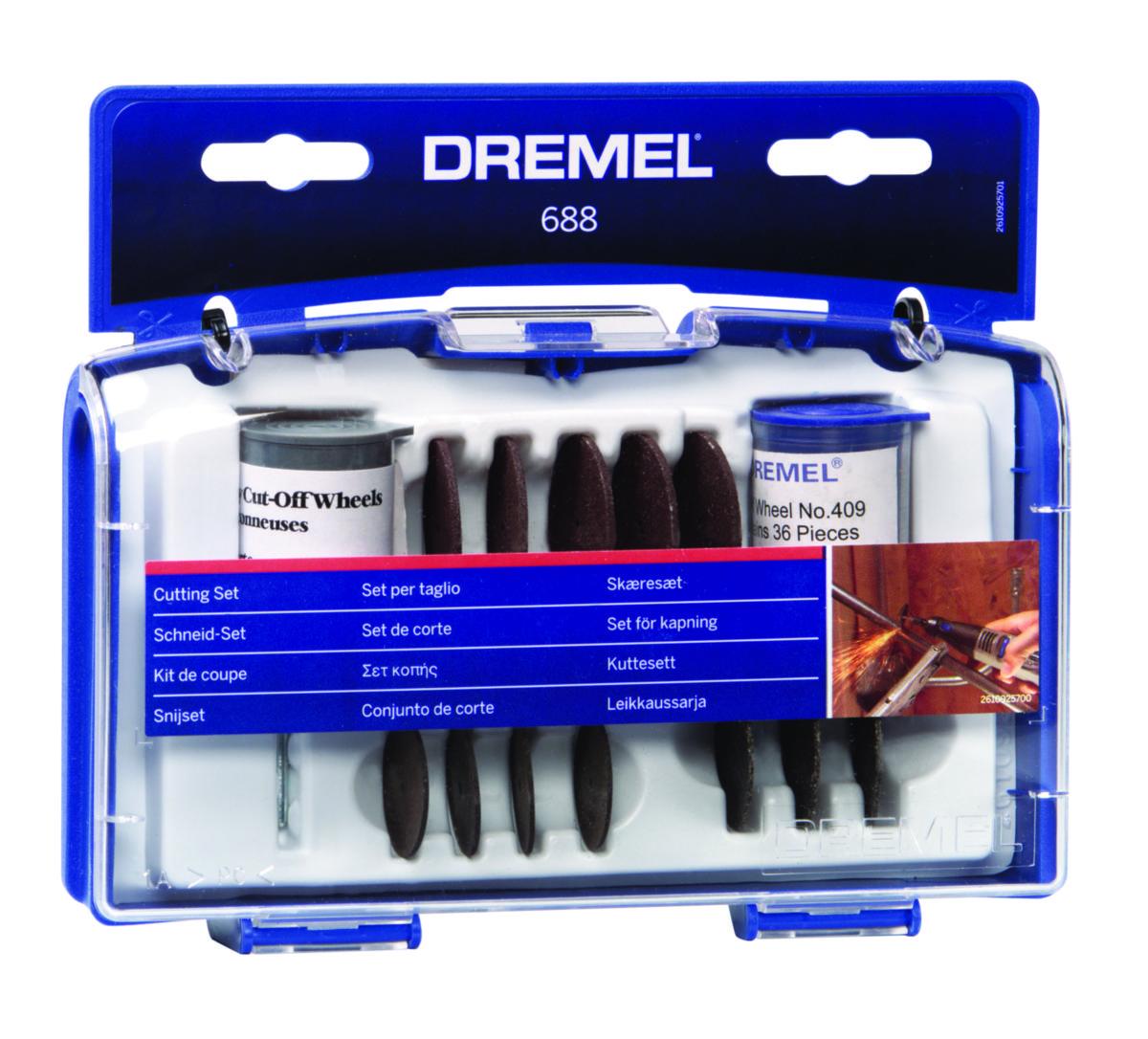 Kapningssats Dremel 69 delar - KAPSET 69 DELAR 688 BOSCH 26150688JA