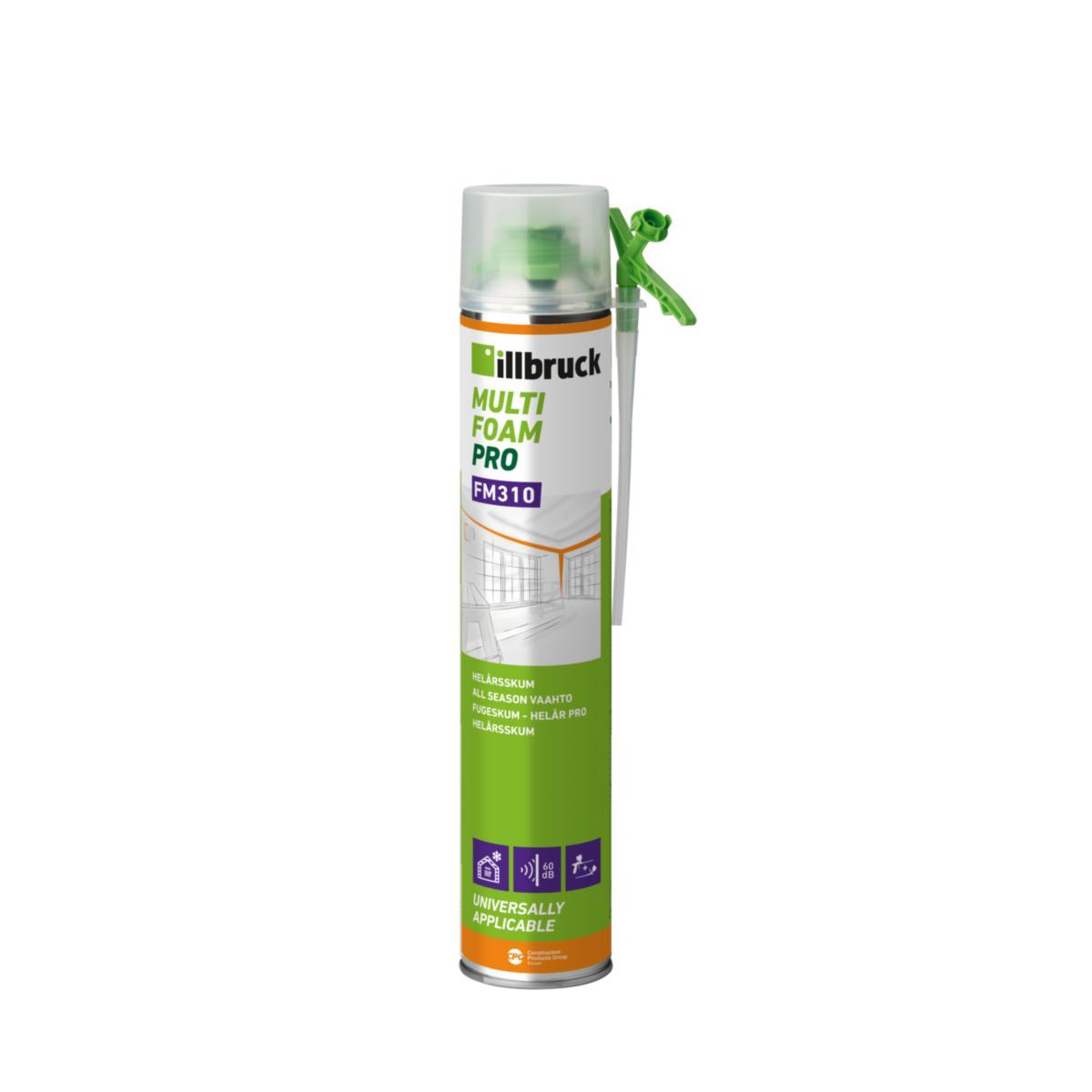 Fogskum Illbruck FM310 helårsskum - PISTOLSKUM HELÅRS FM310 750 ML TREMCO 340926
