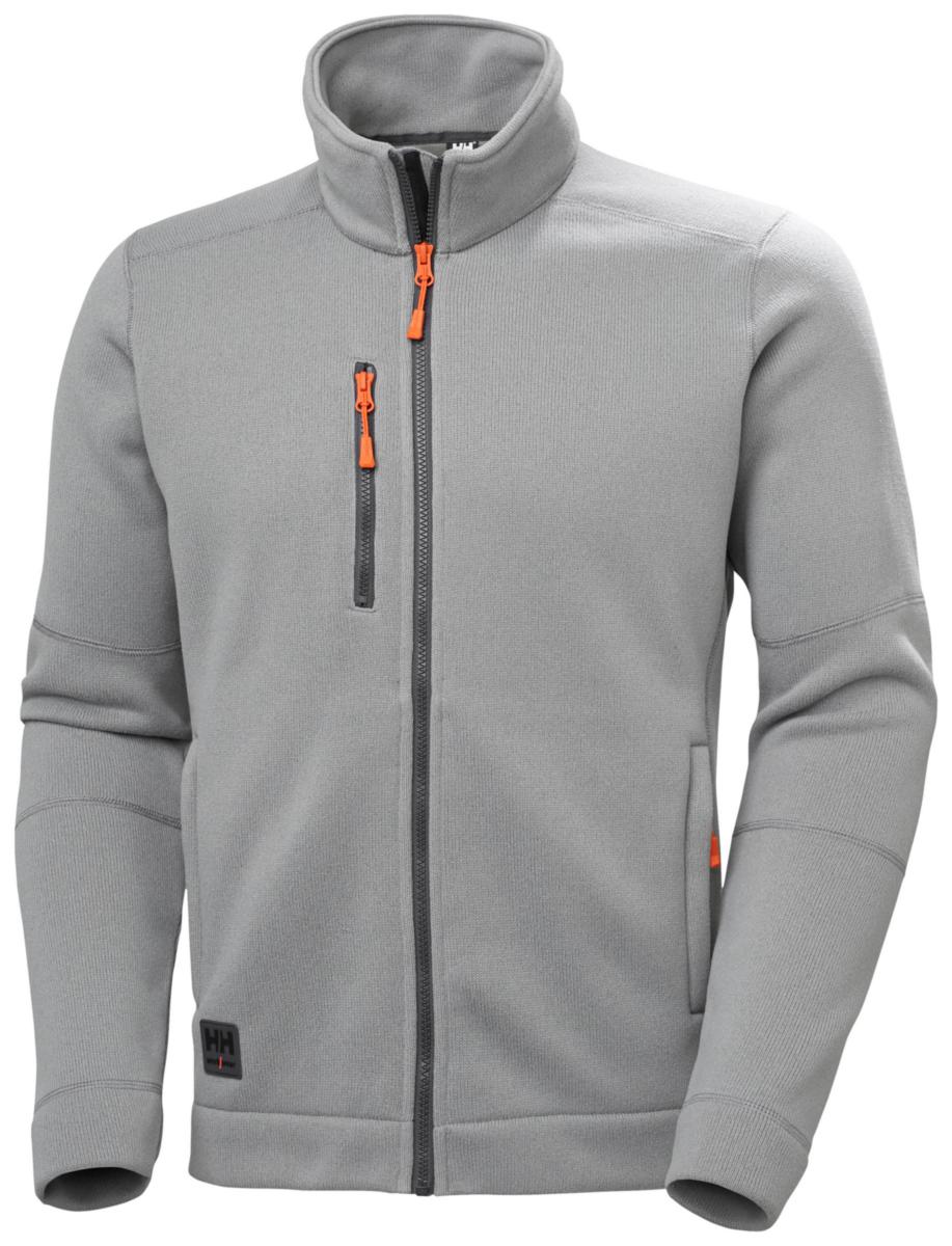 Fleecejacka Helly Hansen Kensington 72250 - FLEECEJACKA KENSINGTON GRÅ XL HELLY HANSEN 72250-930-XL