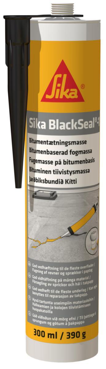 Tätningsmedel Tak Sika Blackseal-1 - BLACKSEAL TAKPAPP TJÄRA 0.3L SIKA 449167