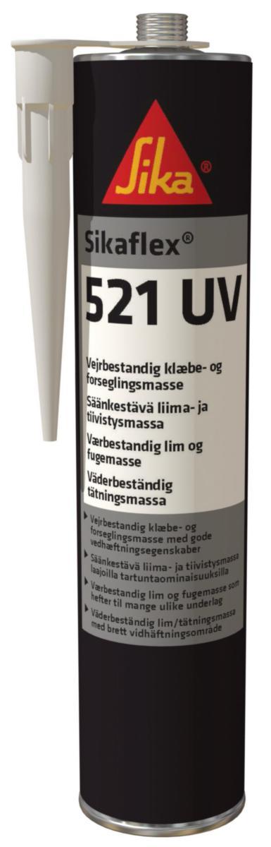 Fogmassa Sikaflex-521UV - FOGMASSA SIKAFLEX-521UV GRÅ 300 ML ISOCYANATFRI