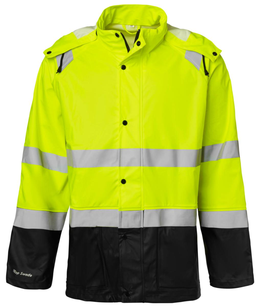 Regnjacka Top Swede 180 - REGNJACKA VARSEL GUL/SVART M TOPSWEDE 18009401505