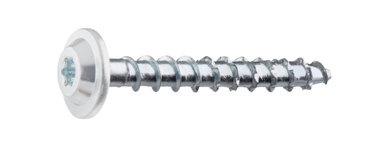 Betongskruv MTX vit - BETONGSKRUV 5.0X40 VIT 100/FP GRABBER MTX40VITC