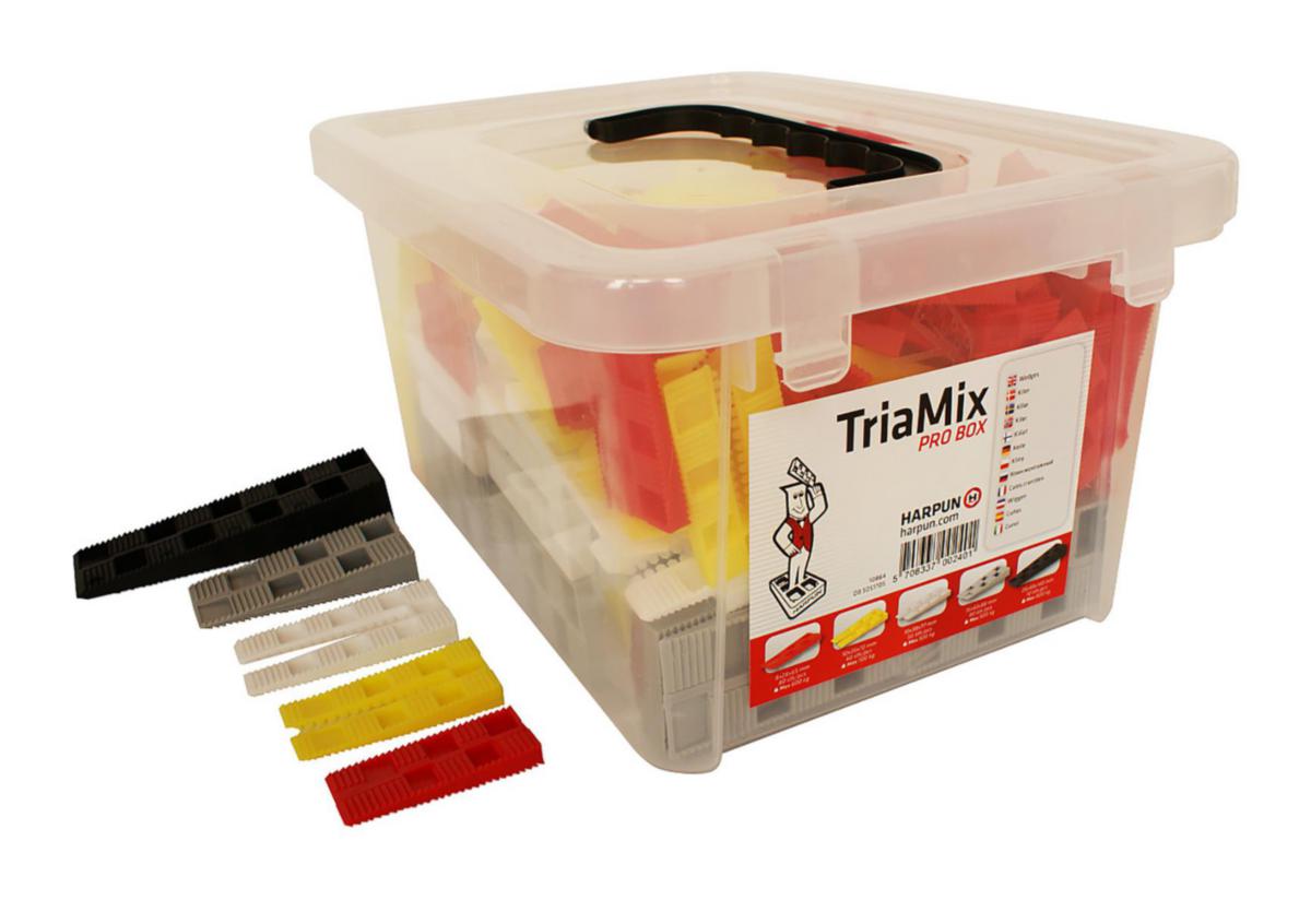 Plastkil med och utan spår i låda - PLASTKIL MIX 240 LÅD=240ST 10864