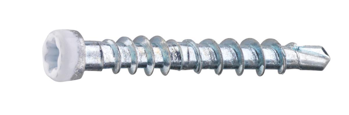 Listskruv Grabber LTX Vitlackerad - LISTSKRUV 3.3X62 100 ST VIT GRABBER LTX62VITC
