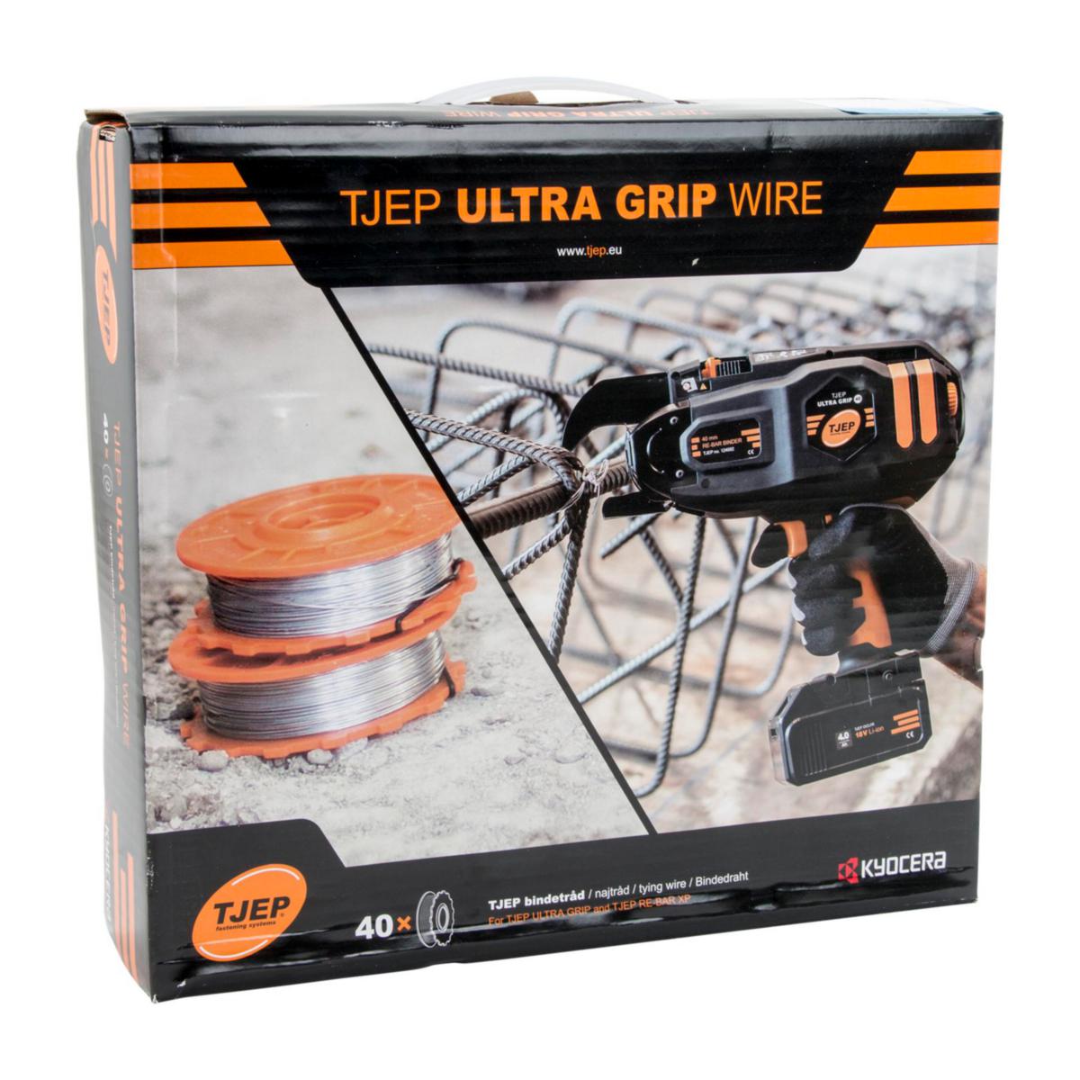 Najtråd Tjep Ultra Grip - NAJTRÅD ULTRA GRIP GALV 40/FRP TJEP 124153