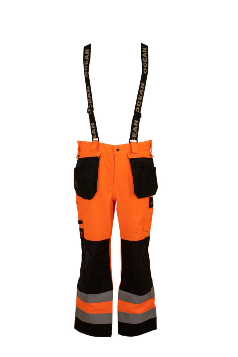 Midjebyxa Abeko 030035 Åbo Stretch - MIDJEBYXA STRETCH ÅBO VARSEL ORANGE/SVART L