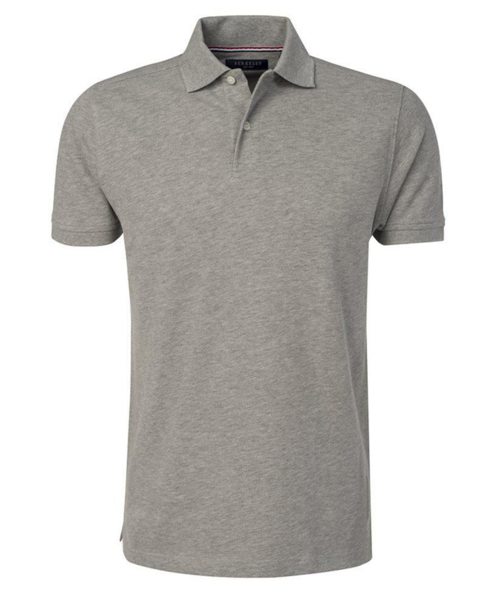 Pikétröja Berkeley Camden 1541 - PIKÈ STRETCH CAMDEN GRÅ MELANGE XXXL 15419029