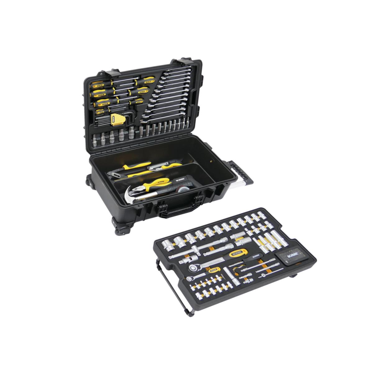 Verktygssats Ironside 135 delar - VERKTYGSSATS 135 DELAR IRONSIDE 102758