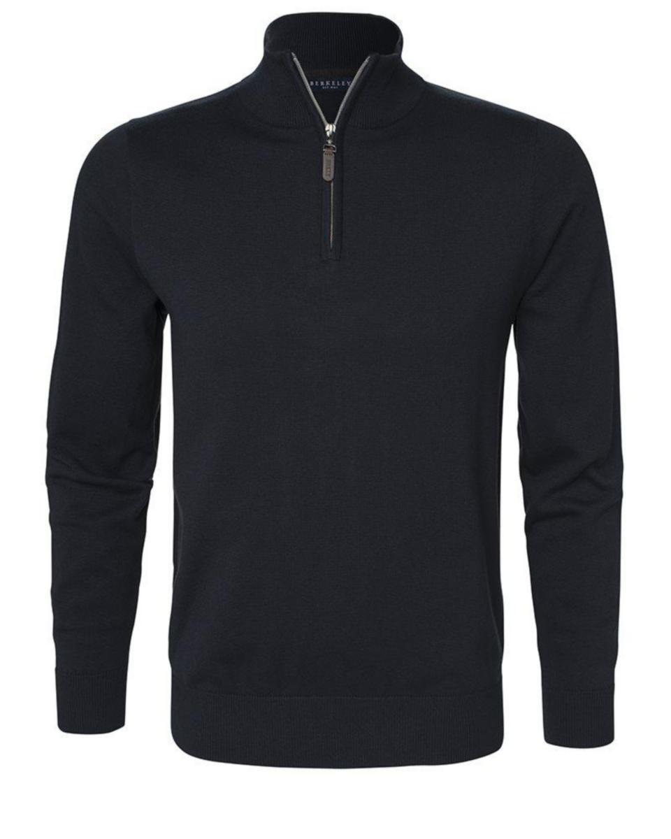 Sweatshirt Berkeley Brockton 1730 - TRÖJA HALVZIP BROCKTON MARIN L 17306006
