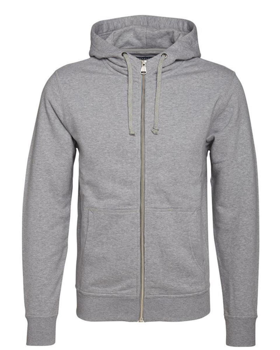Sweatshirt Berkeley 1968 - ALFIE ZIP HOOD GREY M