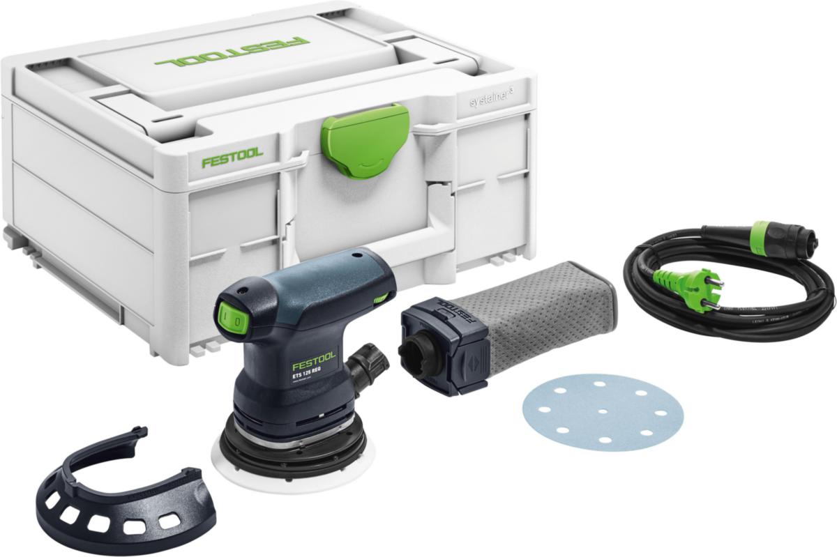 Excenterslipmaskin Festool ETS 125 REQ Systainer SYS3 M 187 - EXCENTERSLIP ETS 125 REQ-PLUS FESTOOL 576069