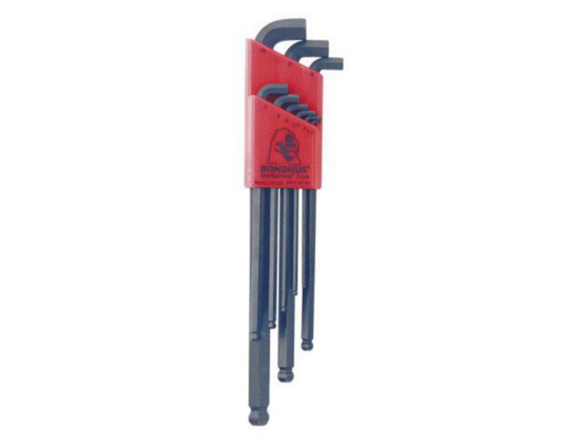 Vinkelnyckelsats Bondhus SBLX9M stubby - SBLX9 INSEXNYCKELSATS STUBBY WARECO 41016599
