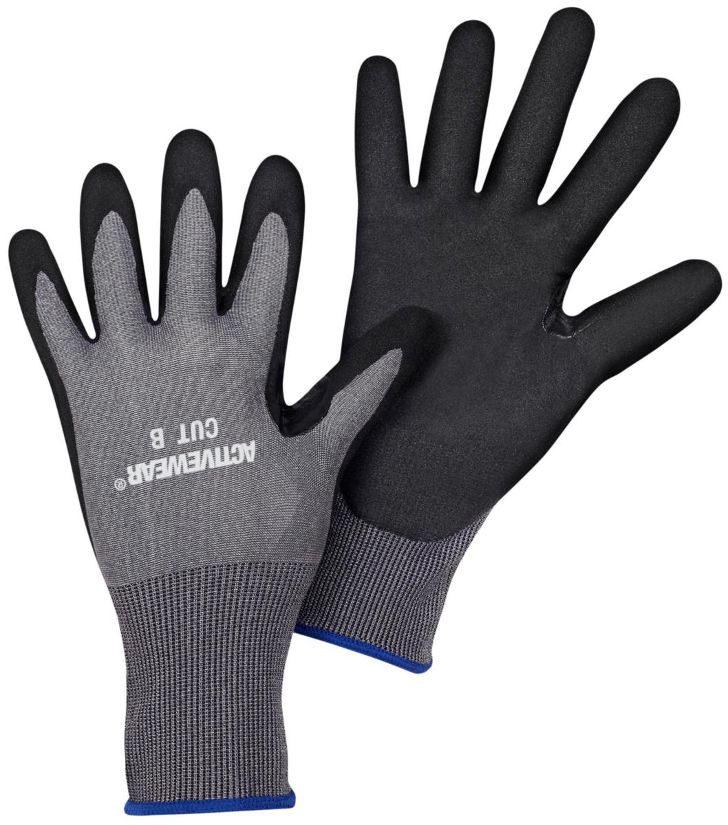 Skärskyddshandske Activewear Cut B Blade - HANDSKE ACTIVEWEAR CUT B BLADE 18 GG NITRILDOPP STL 9